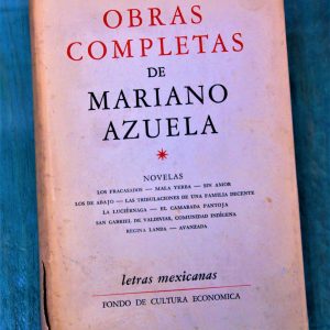 AZUELA MARIANO. OBRAS COMPLETAS