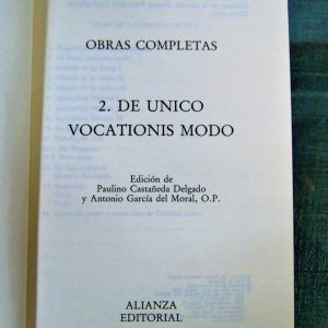 DE LAS CASAS FRAY BARTOLOMÉ. DE UNICO VOCATIONIS MODO