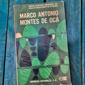 MONTES DE OCA MARCO ANTONIO. MARCO ANTONIO MONTES DE OCA