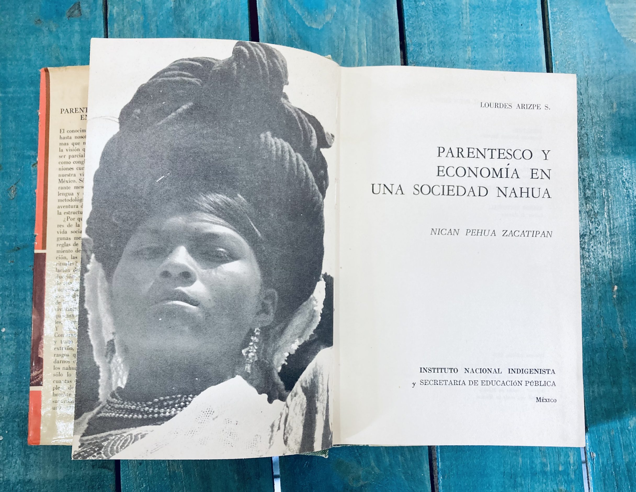 ARIZPE LOURDES. PARENTESCO Y ECONOMÍA EN UNA SOCIEDAD NAHUA. NICAN PEHUA ZACATIPAN - Image 2