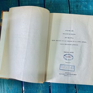BAUTISTA POMAR JUAN Y ZURITA ALONSO. RELACIÓN DE TEZCOCO. BREVE RELACIÓN DE LOS SEÑORES DE LA NUEVA ESPAÑA. VARIAS RELACIONES ANTIGUAS (SIGLO XVI)