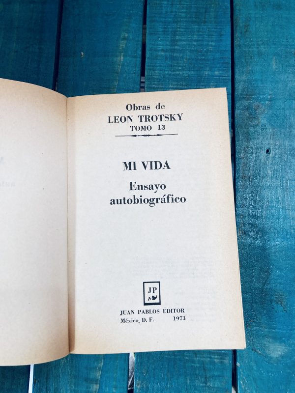 TROTSKY LEÓN. MI VIDA, ENSAYO AUTOBIOGRÁFICO - Image 2