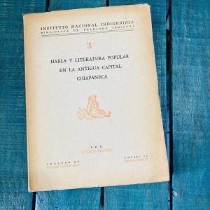 FRANCIS SUSANA. HABLA Y LITERATURA POPULAR EN LA ANTIGUA CAPITAL CHIAPANECA