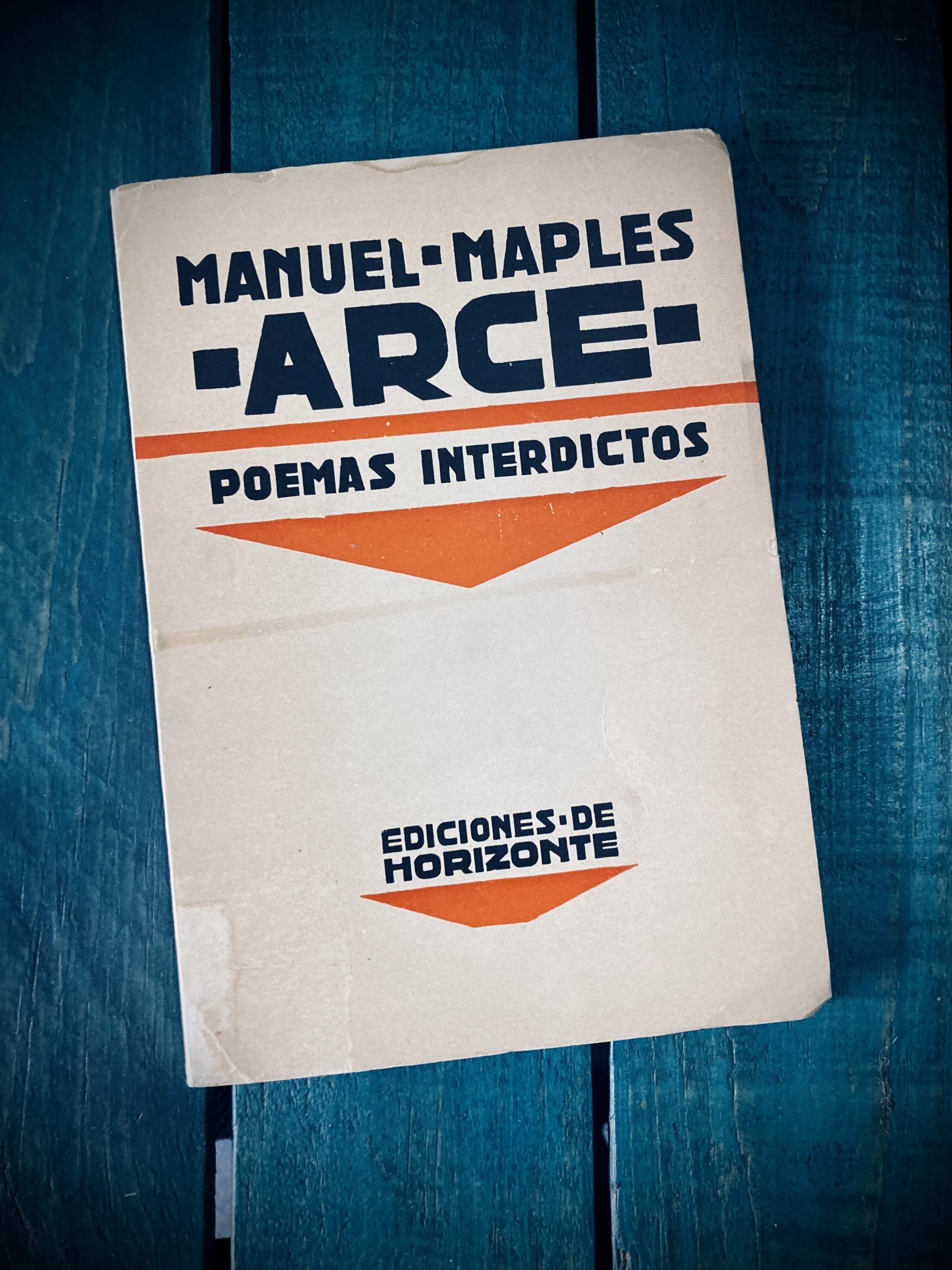 MAPLES ARCE MANUEL. POEMAS INTERDICTOS