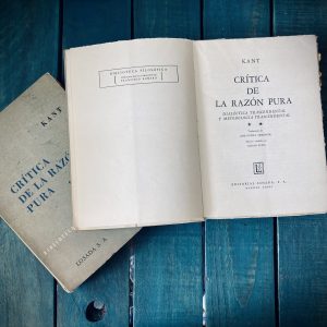 KANT INMANUEL. CRÍTICA DE LA RAZÓN PURA