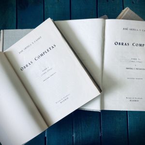 ORTEGA Y GASSET JOSÉ. OBRAS COMPLETAS