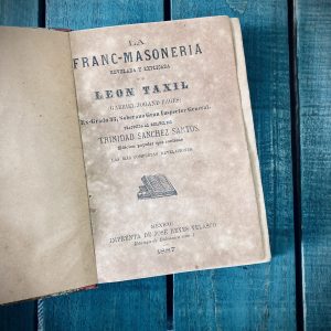 TAXIL LEÓN. LA FRANC-MASONERÍA