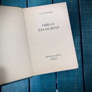 LOVECRAFT H. P. OBRAS ESCOGIDAS