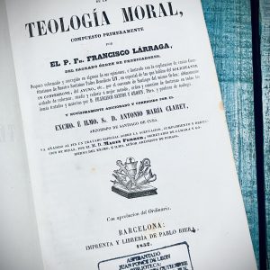 LÁRRAGA FRANCISCO. PRONTUARIO DE LA TEOLOGÍA MORAL