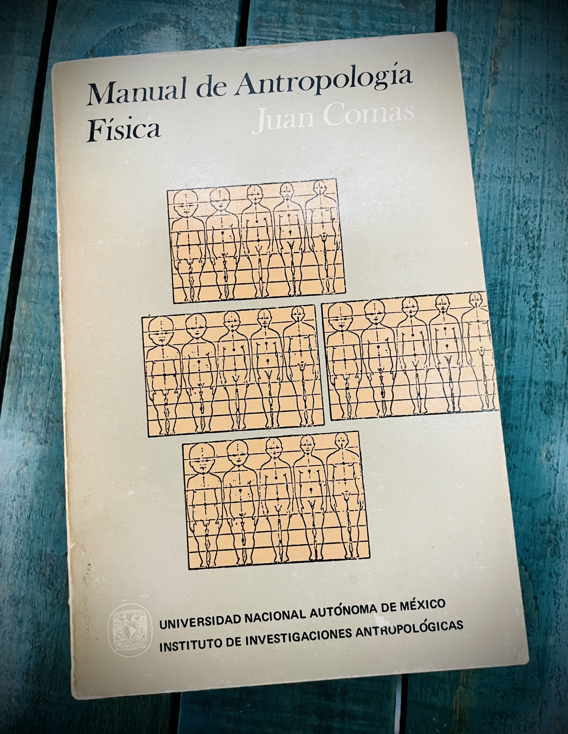 COMAS JUAN. MANUAL DE ANTROPOLOGÍA FÍSICA