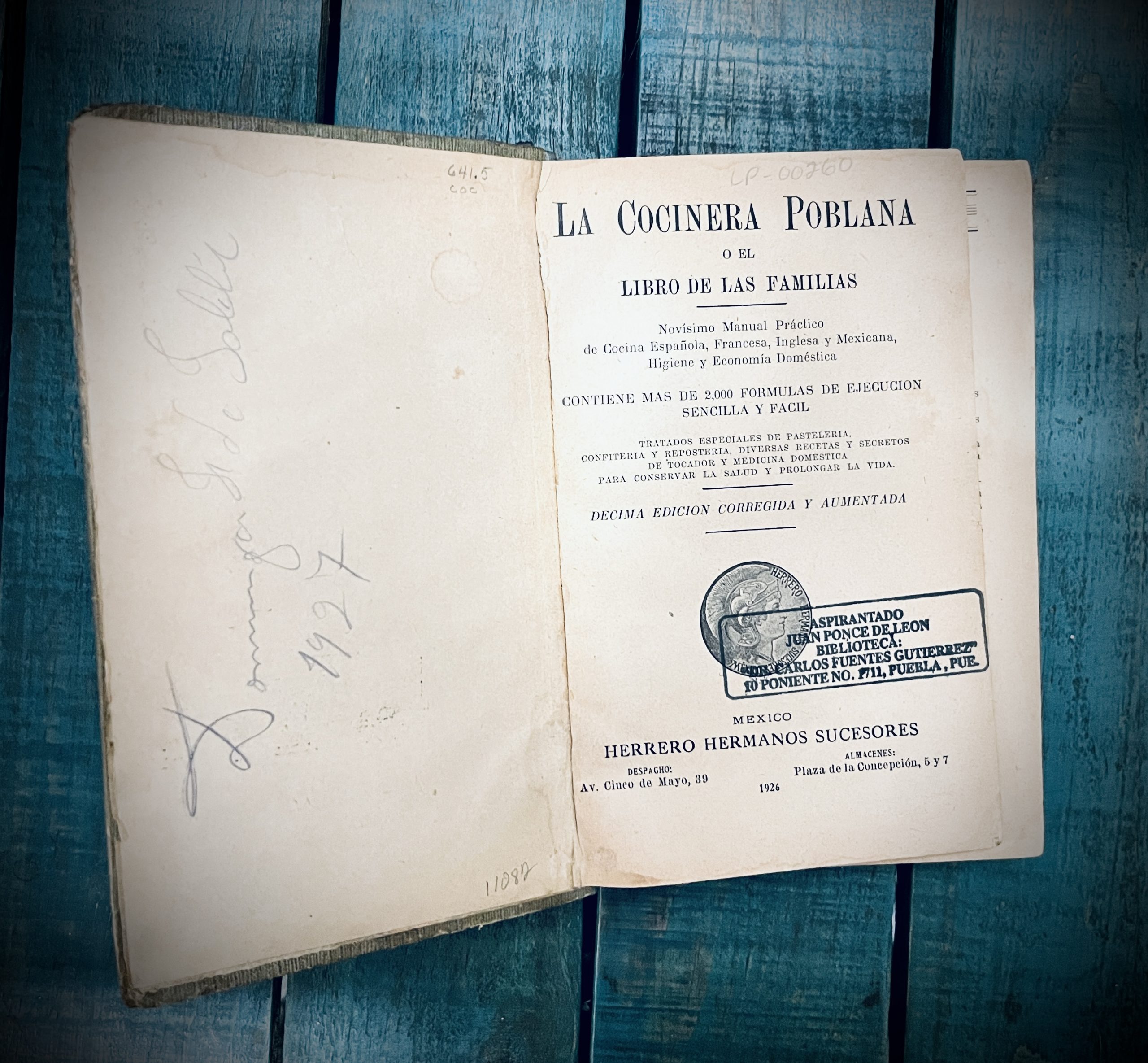 LA COCINERA POBLANA O EL LIBRO DE LAS FAMILIAS - Image 2